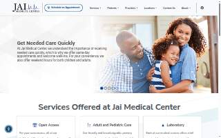 Jai Medical Center website