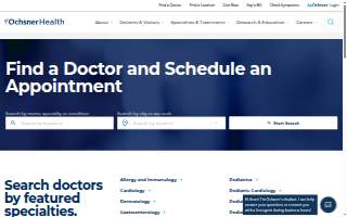 Ochsner Kenner Ob/gyn website