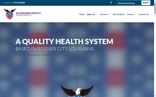 Allegiance Health Center Of Monroe website