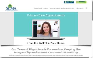 South Louisiana Medical Associates website