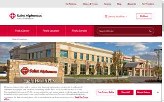 Saint Alphonsus Heart Institute - Eagle website