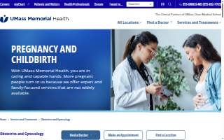 Maternity Center at UMass Memorial Medical Center - Memorial Campus website