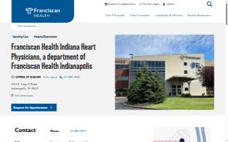 Franciscan Health Indiana Heart Physicians, a department of Franciscan Health Indianapolis website