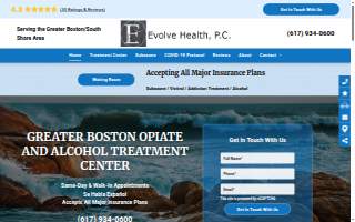 Evolve Health, P.C. website
