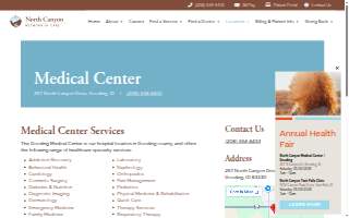 North Canyon Medical Center website