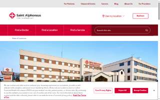 Saint Alphonsus Medical Center - Ontario website