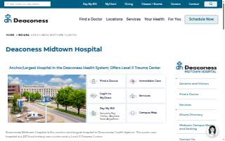 Deaconess Midtown Hospital website
