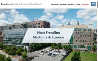 BU Medical Campus website