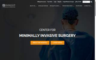 Insight Surgical Hospital website