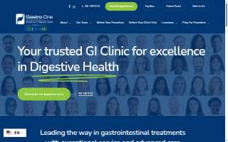 Gastro One Endoscopy Center website