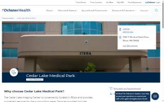 Cedar Lake Medical Park website