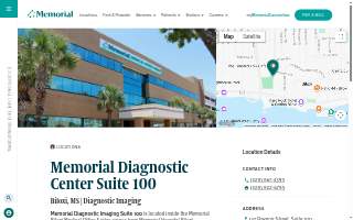 Memorial Diagnostic Center Suite 100 website