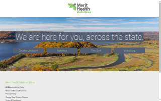 Merit Health Medical Group website