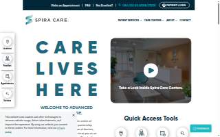 Spira Care Lee's Summit website