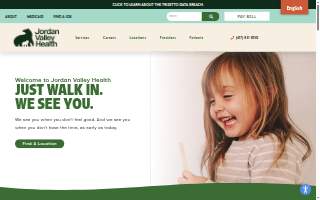 Jordan Valley Health - Springfield Grand Procedure Clinic website