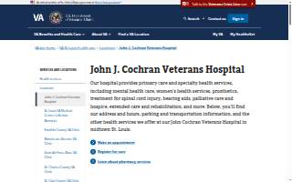 John Cochran VA Medical Center website