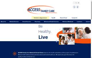 Access Family Care Medical & Dental Clinics website