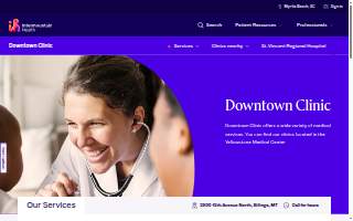 Yellowstone Medical Center website
