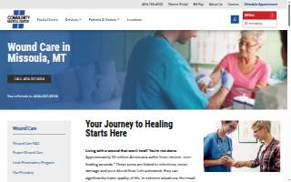 Community Medical Center - Wound Healing & Hyperbaric Center website