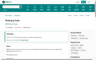 Nem Medical Center website