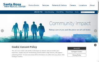 Santa Rosa Medical Center website