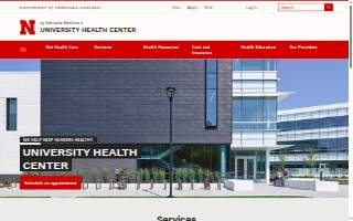 Nebraska Medicine University Health Center website