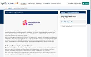 Sunset Station Medical Center website