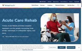 Virtua Acute Rehabilitation Center website