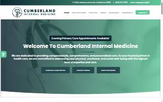 Cumberland Internal Medicine website