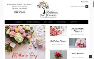 Rathbone’s Flair Flowers | Florist & Flower Delivery website