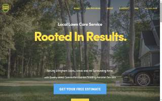 Burrow Turf Care website