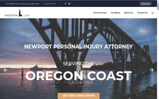 Yaquina Law website