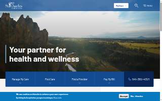 St. Charles Urgent Care - Prineville website