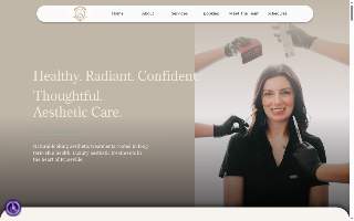 Prineville Aesthetics website