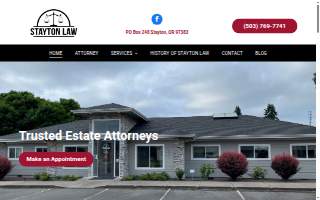 Jennifer L Tiger, Stayton Law website