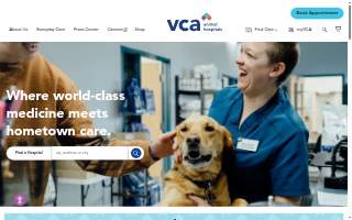VCA Arrighetti Animal Hospital website