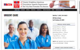 Primary Walk-In Medical Center website