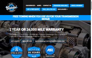 Coastal Transmission website