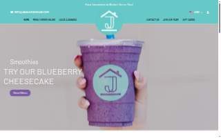 Java Juice House website