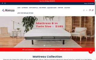 Texas Mattress Outlet website
