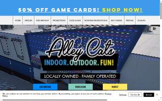 Alley Cats Entertainment Burleson website