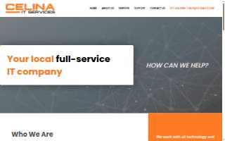 Celina IT Services LLC website