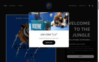 Corsicana Jiu Jitsu website