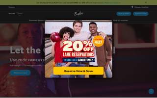 Bowlero Mechanicsville website