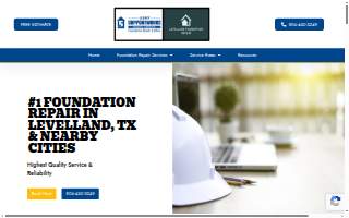 Levelland Foundation Repair website