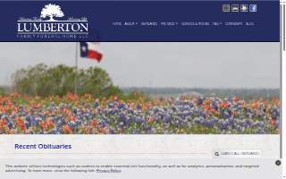 Lumberton Family Funeral Home, LLC website