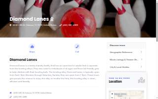 Diamond Lanes website