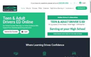 Driving School website