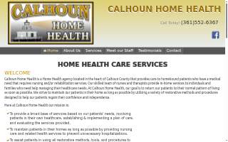 Calhoun Home Health LLC website