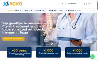 Rio Grande Valley Orthopedic Center - Rio Grande City website